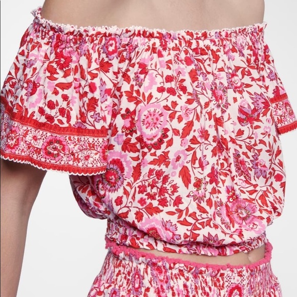 Poupette St Barth Camila floral sequin skirt & top - Picture 5 of 10